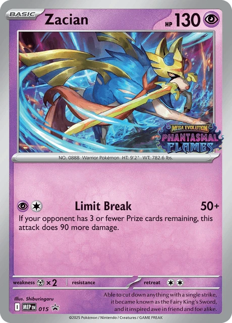 015 Zacian – MEP Black Star Promos