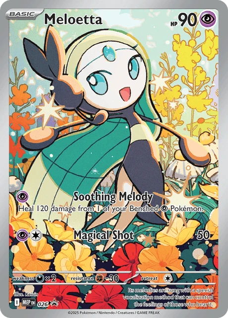 026 Meloetta – MEP Black Star Promos