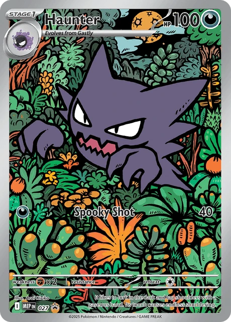 027 Haunter – MEP Black Star Promos
