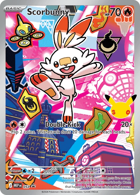 053 Scorbunny – MEP Black Star Promos