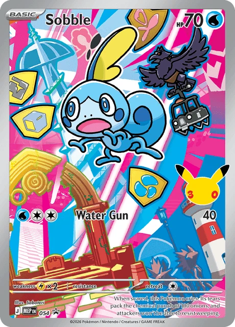 054 Sobble – MEP Black Star Promos