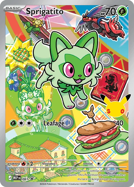 061 Sprigatito – MEP Black Star Promos