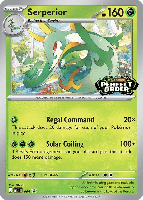 064 Serperior – MEP Black Star Promos
