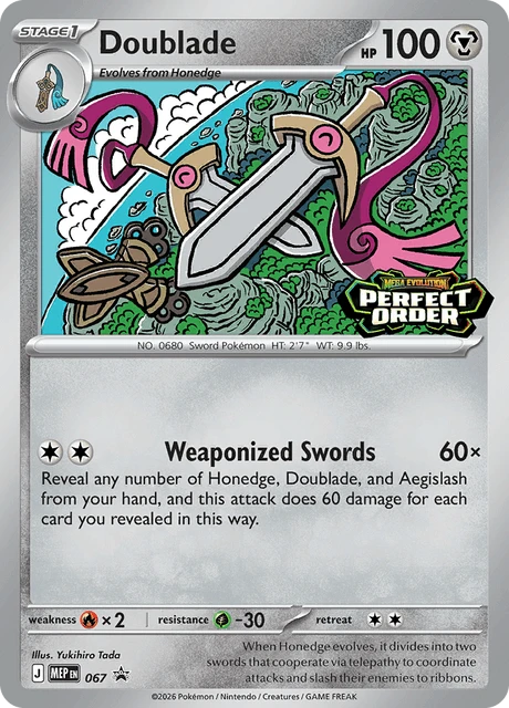 067 Doublade – MEP Black Star Promos