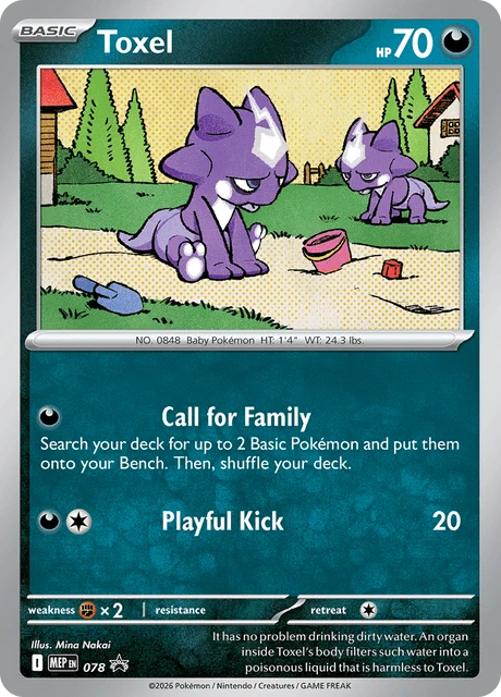 078 Toxel – MEP Black Star Promos