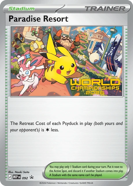 092 Paradise Resort – MEP Black Star Promos