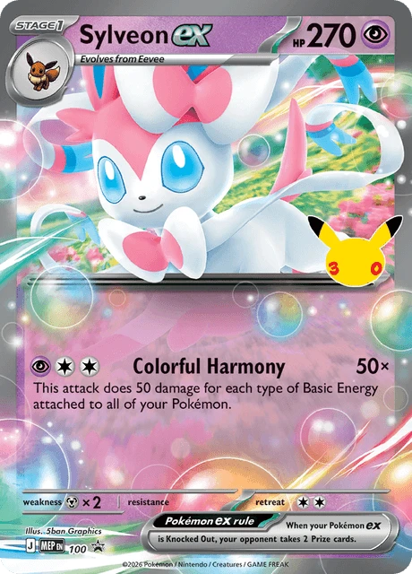100 Sylveon ex – MEP Black Star Promos