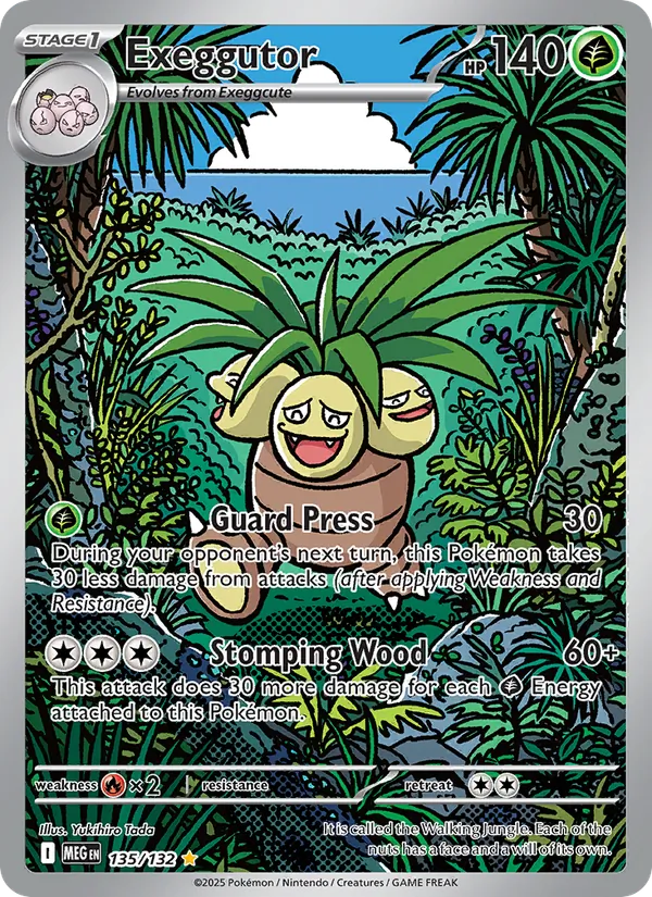 135 Exeggutor – Mega Evolution