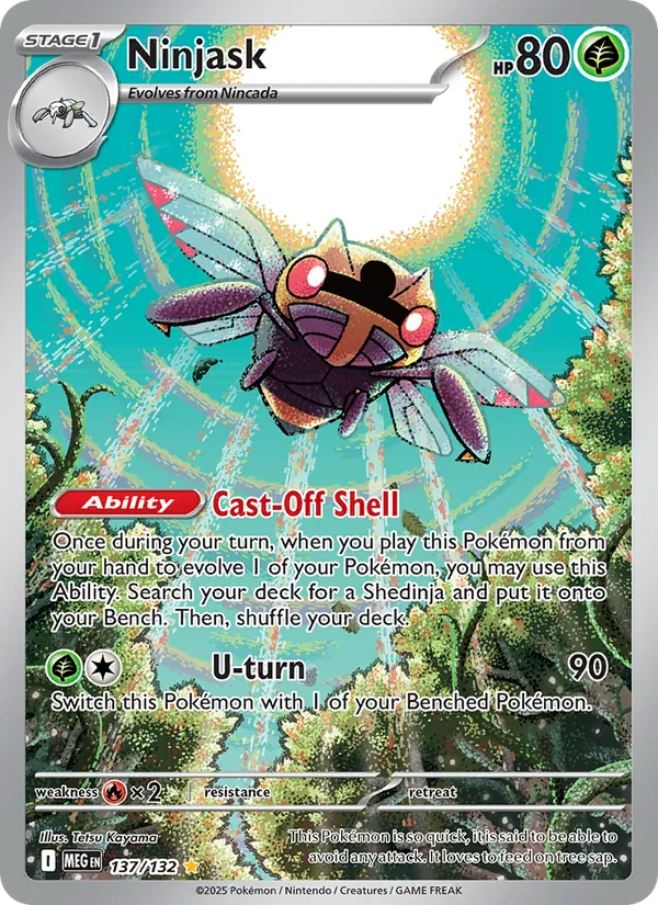 137 Ninjask – Mega Evolution