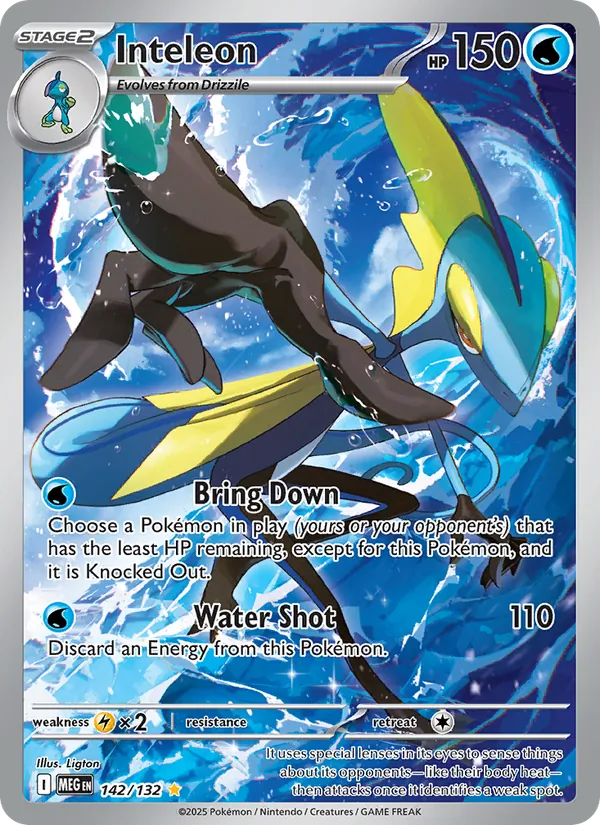 142 Inteleon – Mega Evolution
