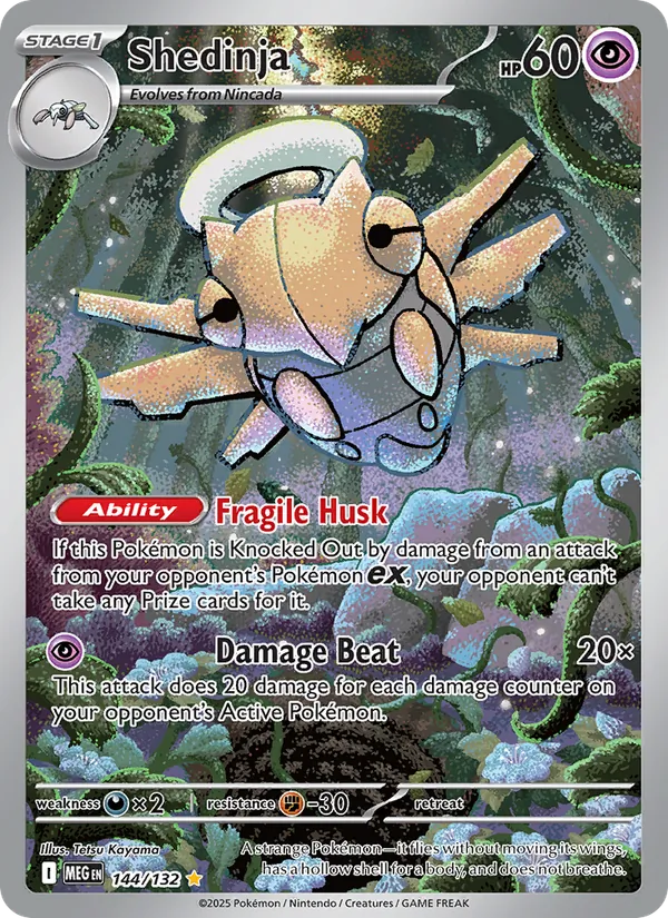 144 Shedinja – Mega Evolution