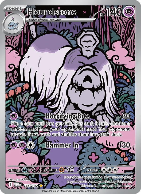 145 Houndstone – Mega Evolution