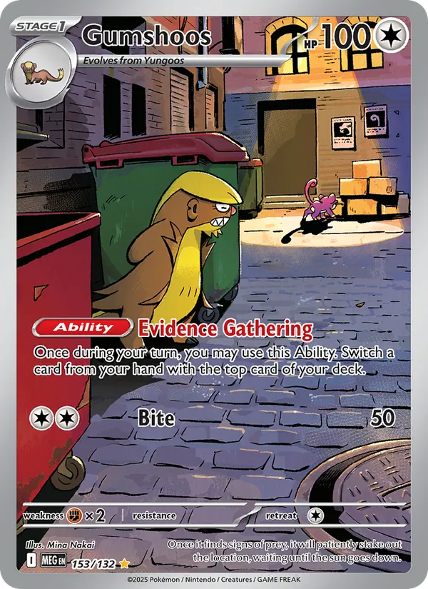 153 Gumshoos – Mega Evolution