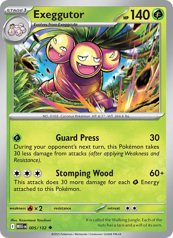 005 Exeggutor – Mega Evolution
