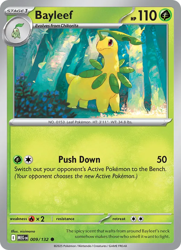 009 Bayleef – Mega Evolution