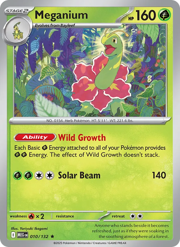010 Meganium – Mega Evolution