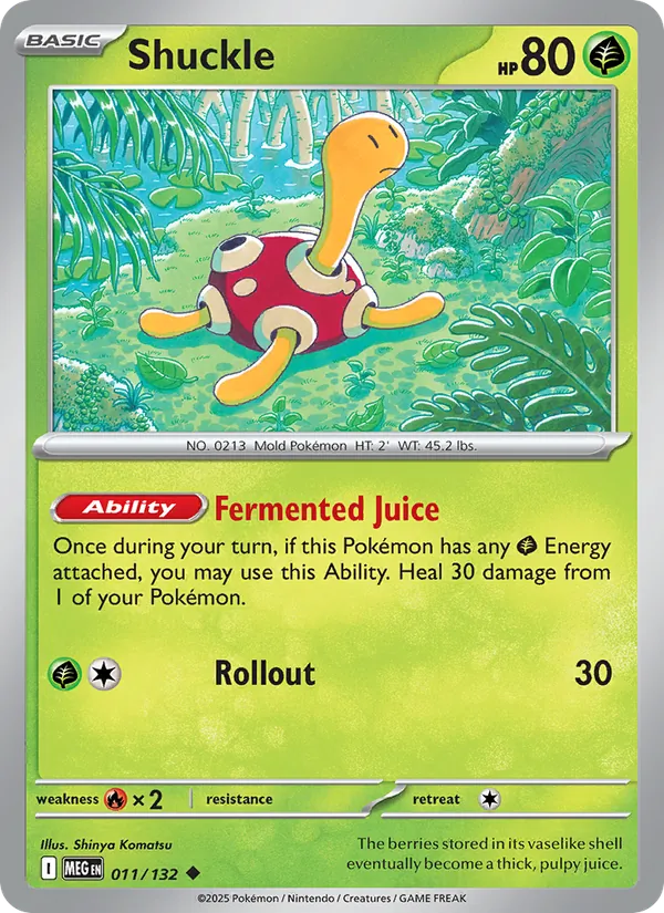 011 Shuckle – Mega Evolution