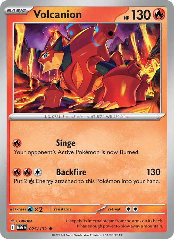 025 Volcanion – Mega Evolution
