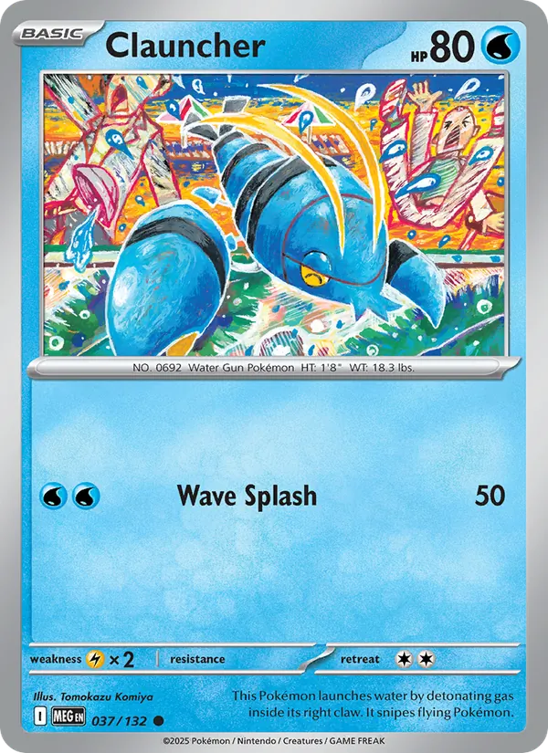 037 Clauncher – Mega Evolution
