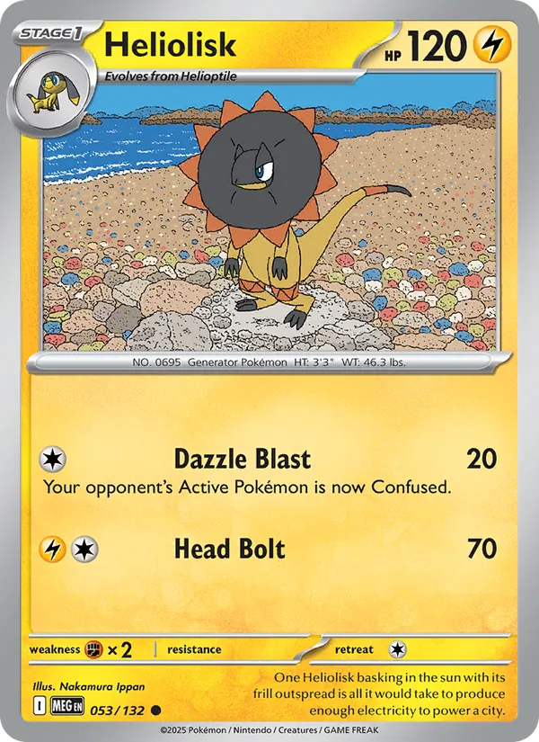 053 Heliolisk – Mega Evolution