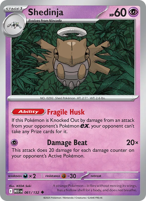 061 Shedinja – Mega Evolution
