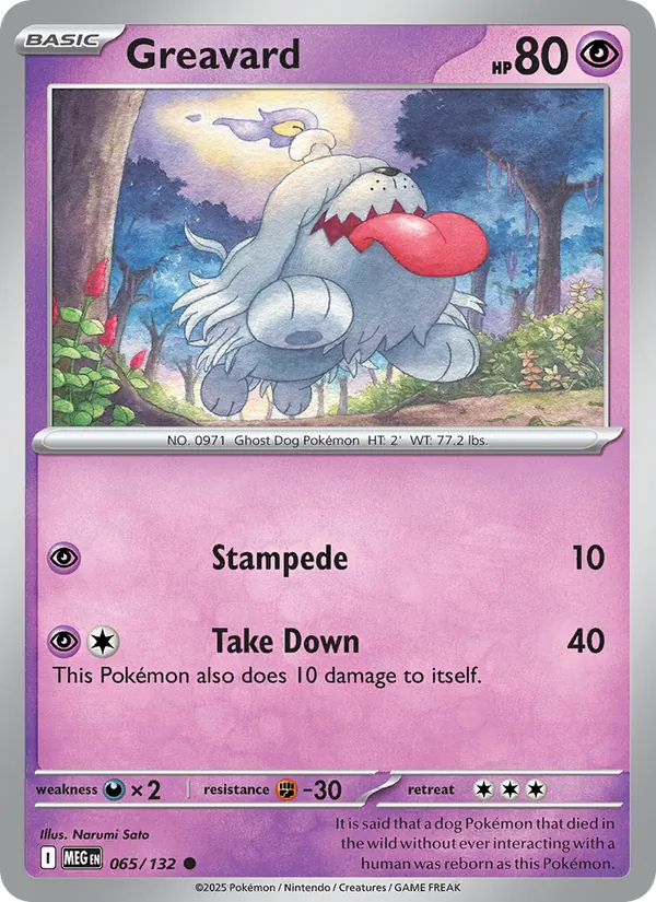 065 Greavard – Mega Evolution