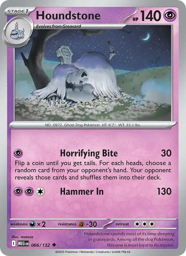 066 Houndstone – Mega Evolution