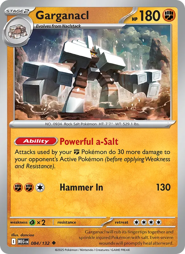 084 Garganacl – Mega Evolution