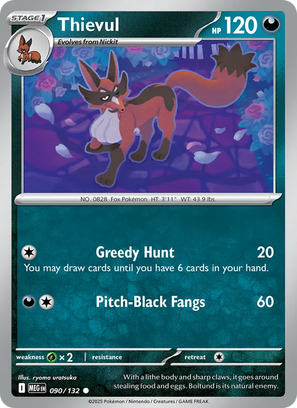 090 Thievul – Mega Evolution