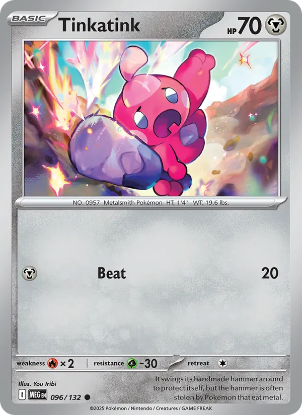 096 Tinkatink – Mega Evolution