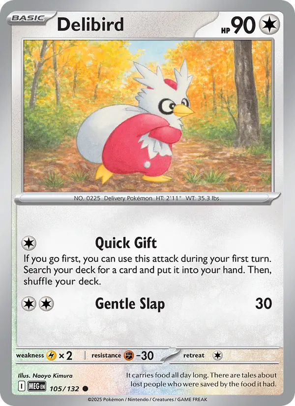 105 Delibird – Mega Evolution