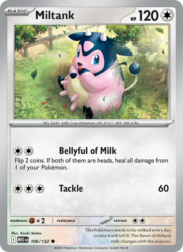 106 Miltank – Mega Evolution