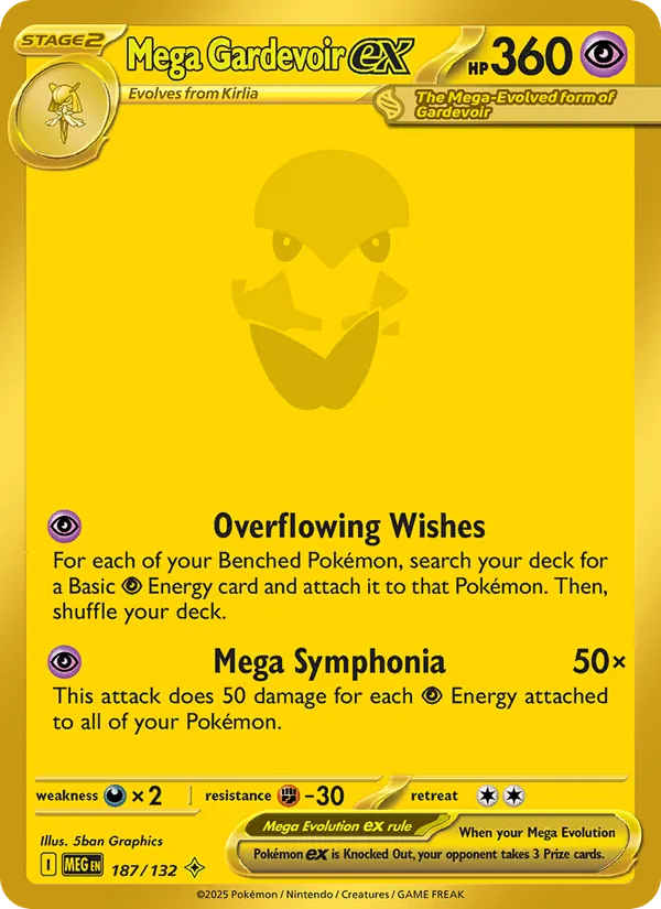 187 Mega Gardevoir ex – Mega Evolution