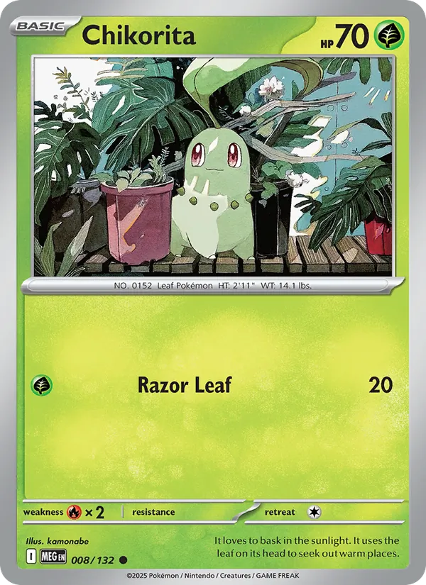 008-RH Chikorita – Mega Evolution