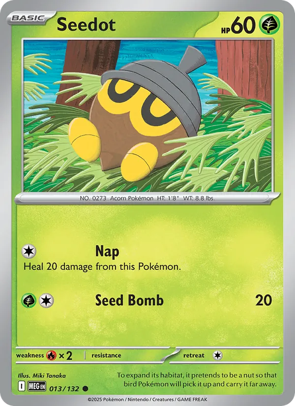 013-RH Seedot – Mega Evolution