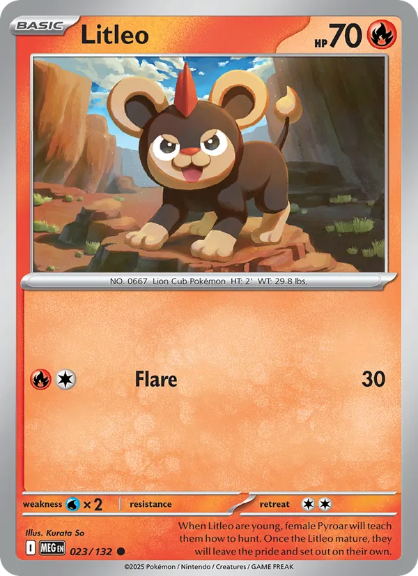 023-RH Litleo – Mega Evolution