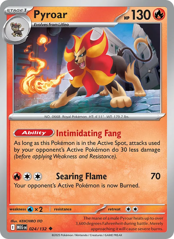 024-RH Pyroar – Mega Evolution