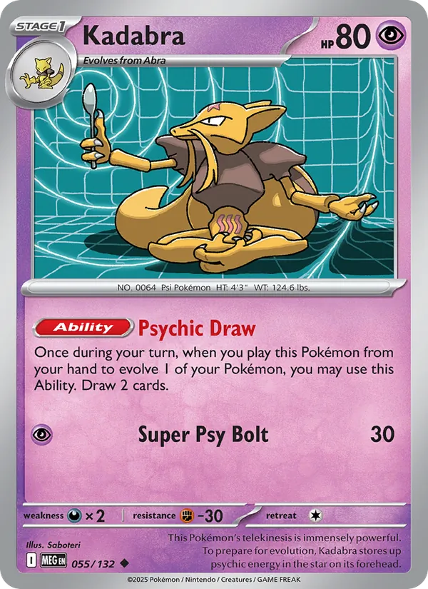 055-RH Kadabra – Mega Evolution