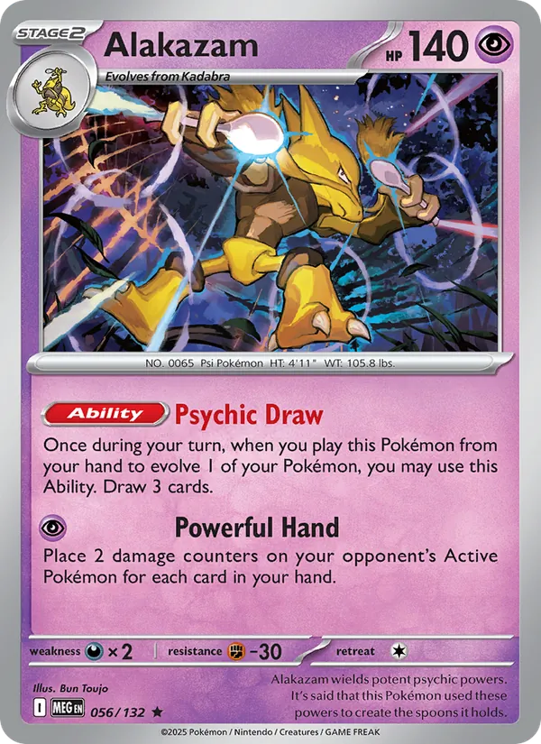 056-RH Alakazam – Mega Evolution