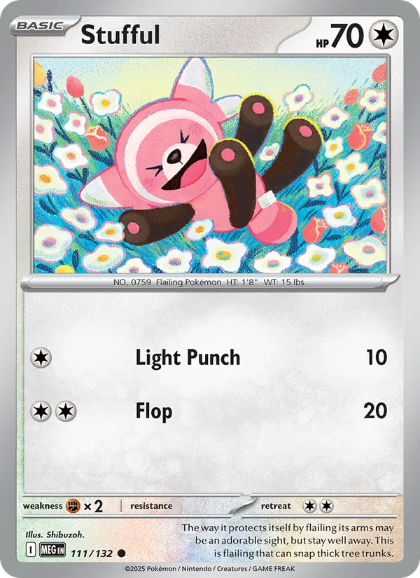 111-RH Stufful – Mega Evolution