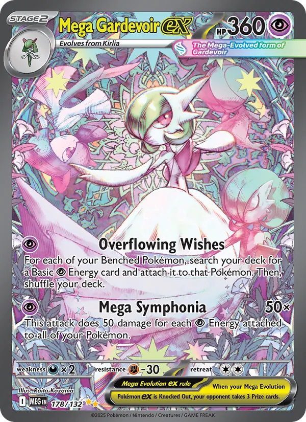 178 Mega Gardevoir ex – Mega Evolution