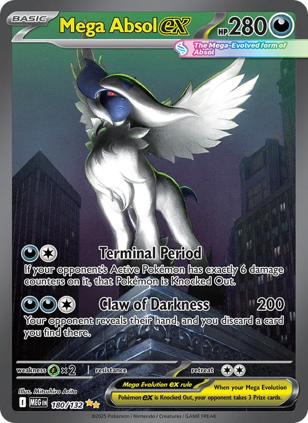 180 Mega Absol ex – Mega Evolution