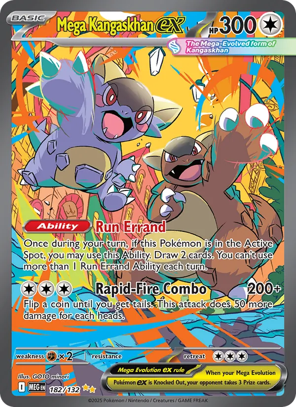 182 Mega Kangaskhan ex – Mega Evolution