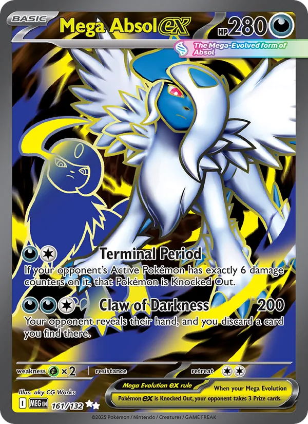 161 Mega Absol ex – Mega Evolution