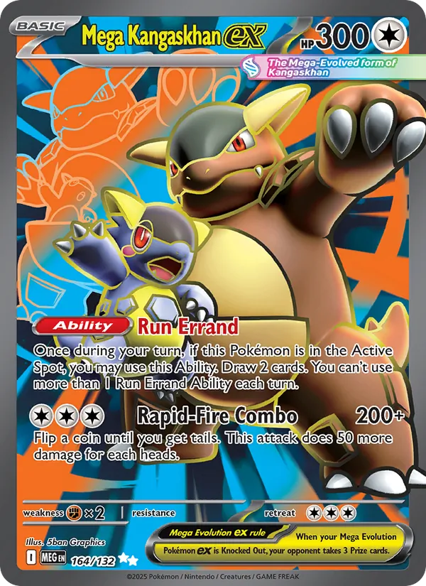 164 Mega Kangaskhan ex – Mega Evolution