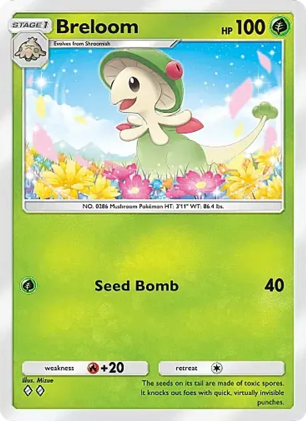 012 Breloom – Mega Rising