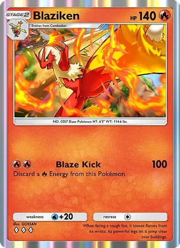 035 Blaziken – Mega Rising