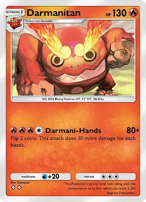040 Darmanitan – Mega Rising