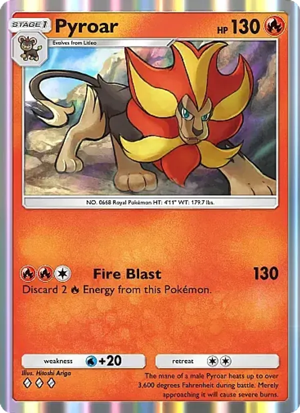 046 Pyroar – Mega Rising