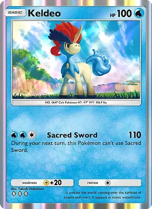 070 Keldeo – Mega Rising